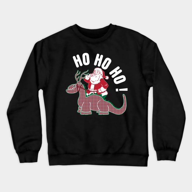 Ho_Ho_Ho_Unisex Christmas T-Shirts-Christmas t-shirts funny Crewneck Sweatshirt by GoodyBroCrafts